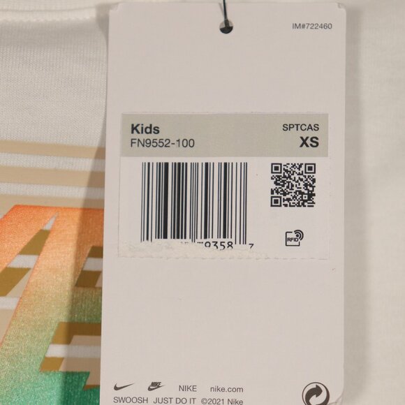 NWT Kids Nike Tee Shirt Size XS - Picture 5 of 9
